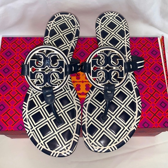 Tory Burch Metallic Miller Sandals | NIB - Picture 4 of 8